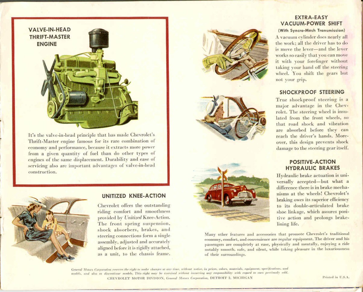 1946 Chevrolet Brochure Page 10